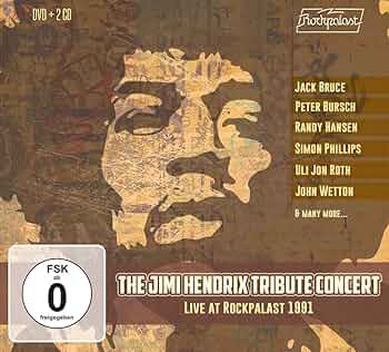 HENDRIX,JIMI - Jimi Hendrix Concert: Live At Rockpalast 1991